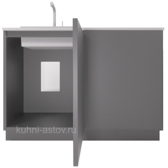 Модуль угловой под мойку для мангальной зоны