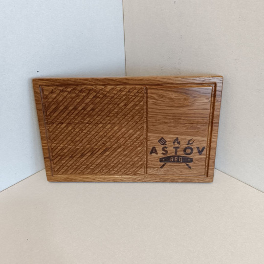 Доска разделочная для подачи стейков ASTOV BBQ