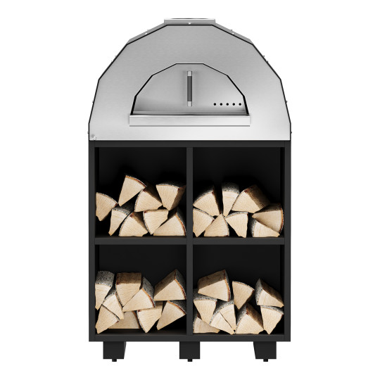 Пицца печь 800 мм (Русская печь) пиццерия с дровником