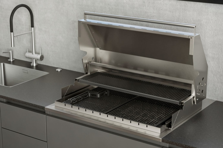 Кухня Astov BBQ № 4 (ширина 3300 мм)