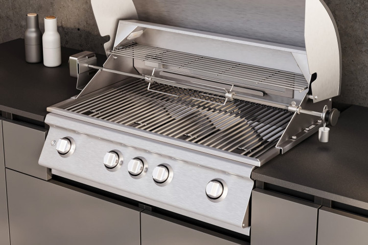 Кухня Astov BBQ № 6 (ширина 2440 мм)