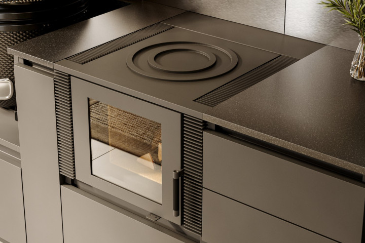 Кухня Astov BBQ № 11 (ширина 3330 мм)